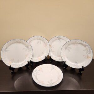 CORELLE dinner plate set of 5 Pink Trio pattern